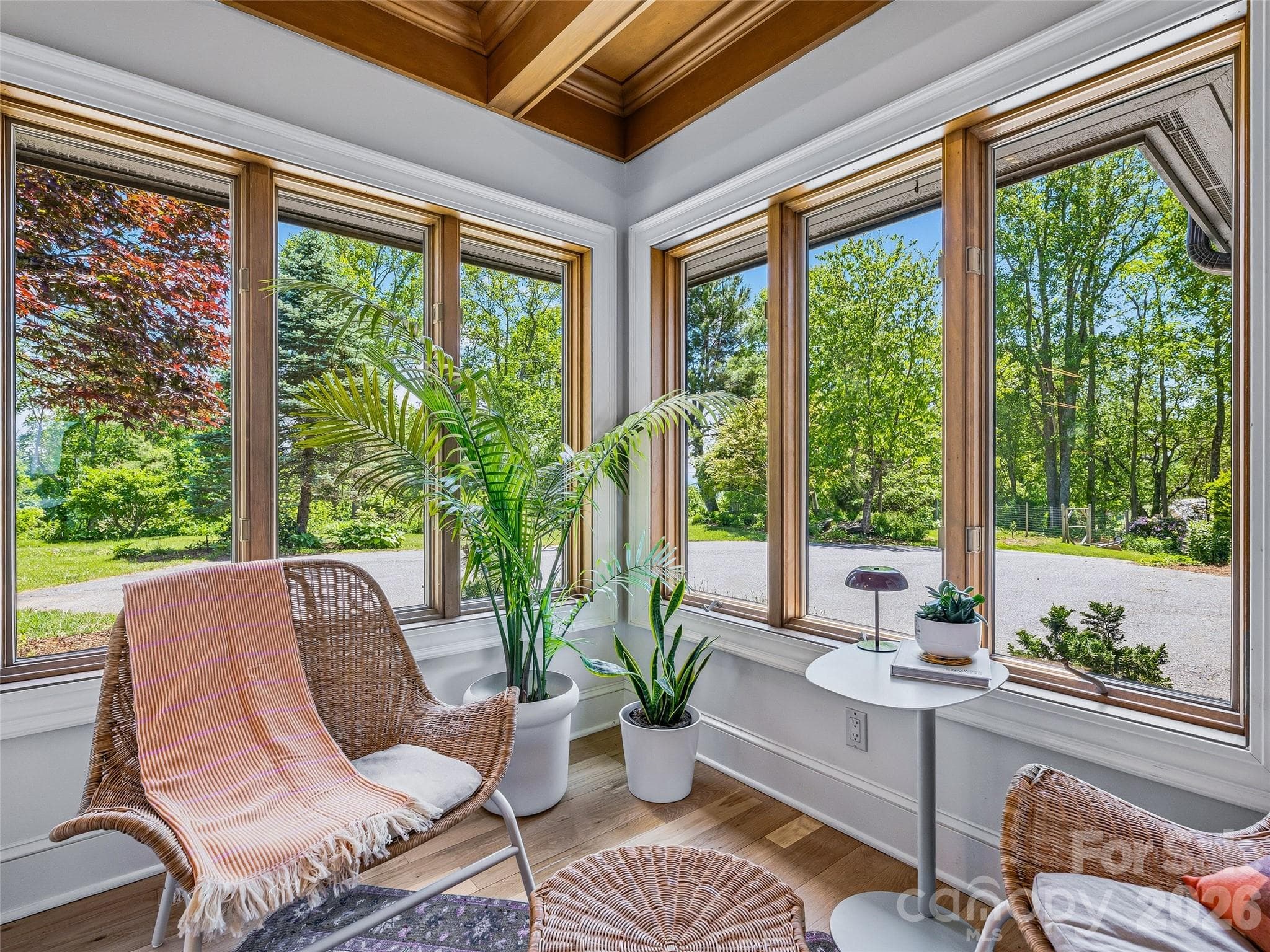 Light filled breakfast nook. - 100 Big Spring Drive, Asheville