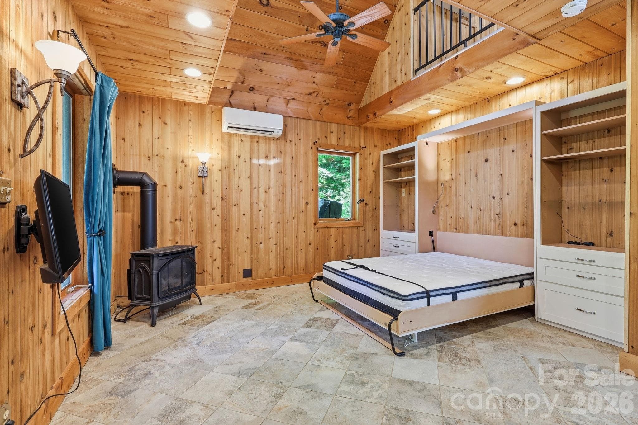 Murphy Bed in Living Room - 98 Sparkling Springs Road, Fairview