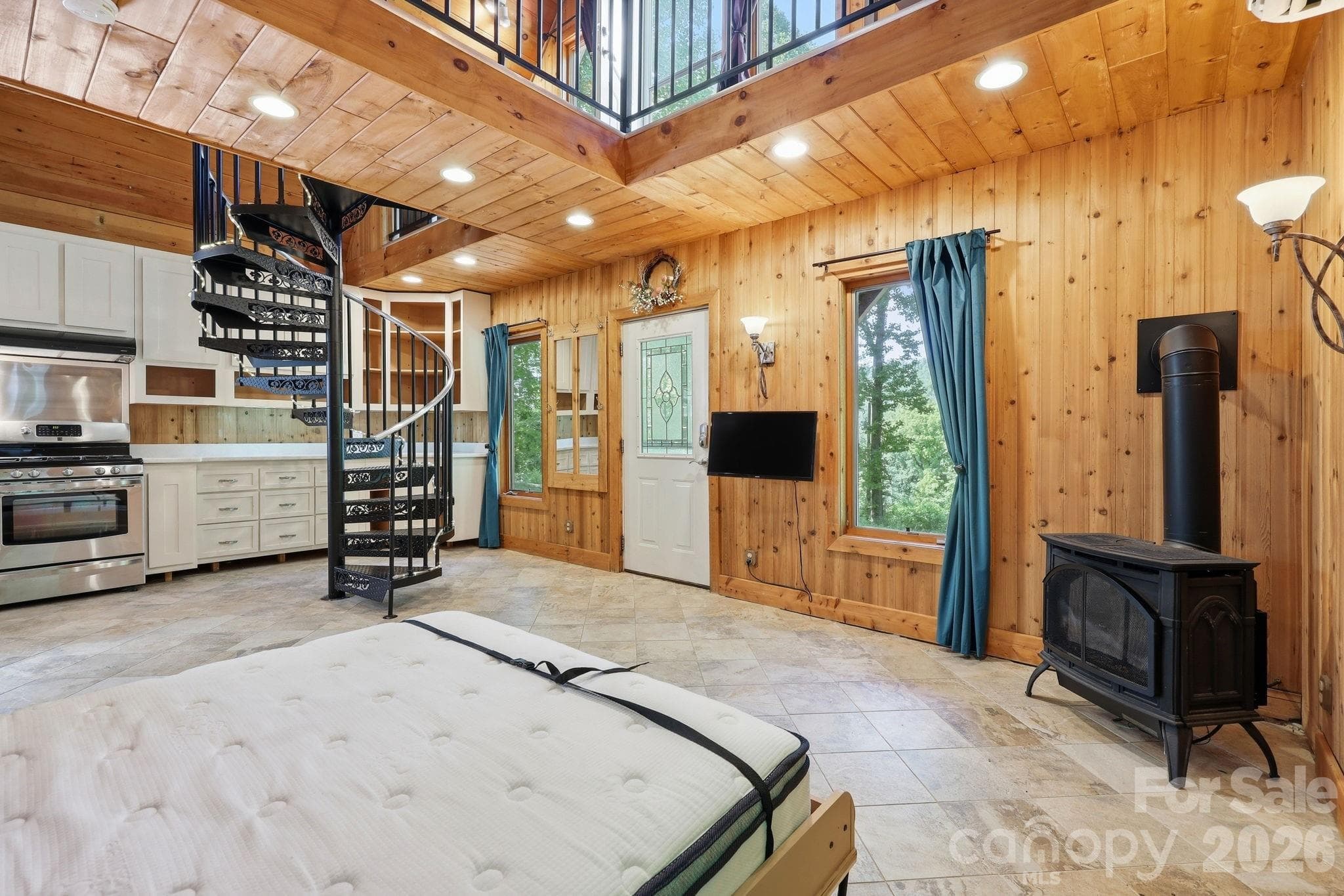 Murphy Bed in Living Room - 98 Sparkling Springs Road, Fairview
