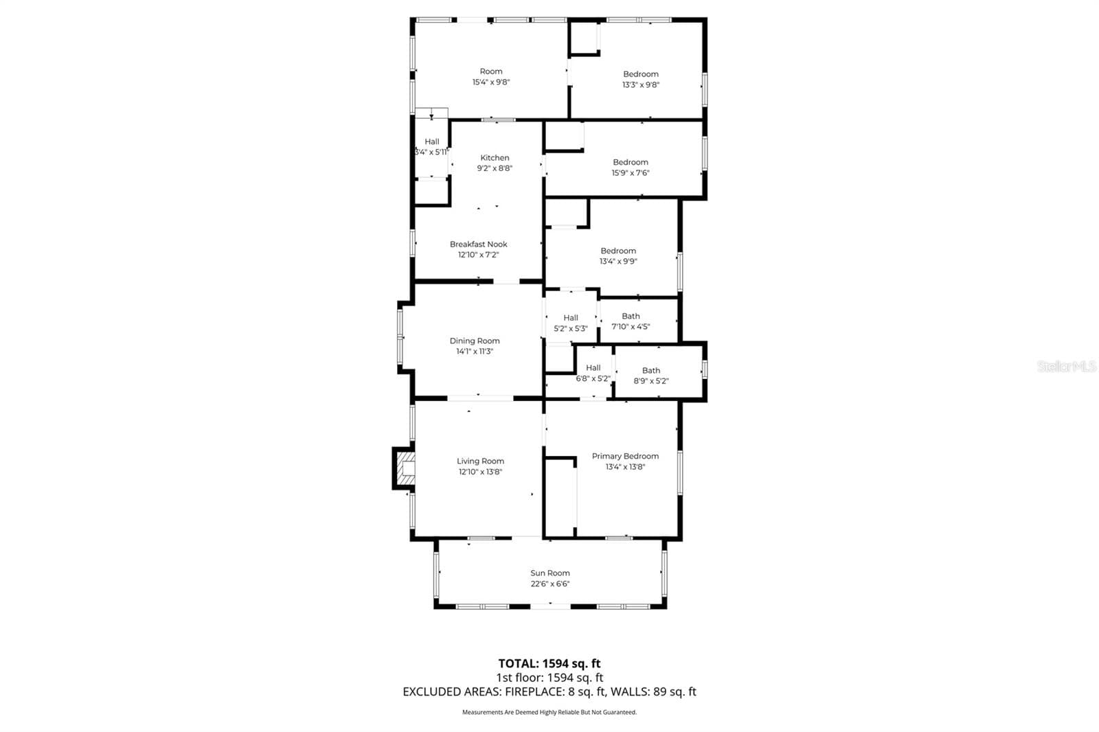 Floorplan - 1414 JOHNS AVE, HAINES CITY