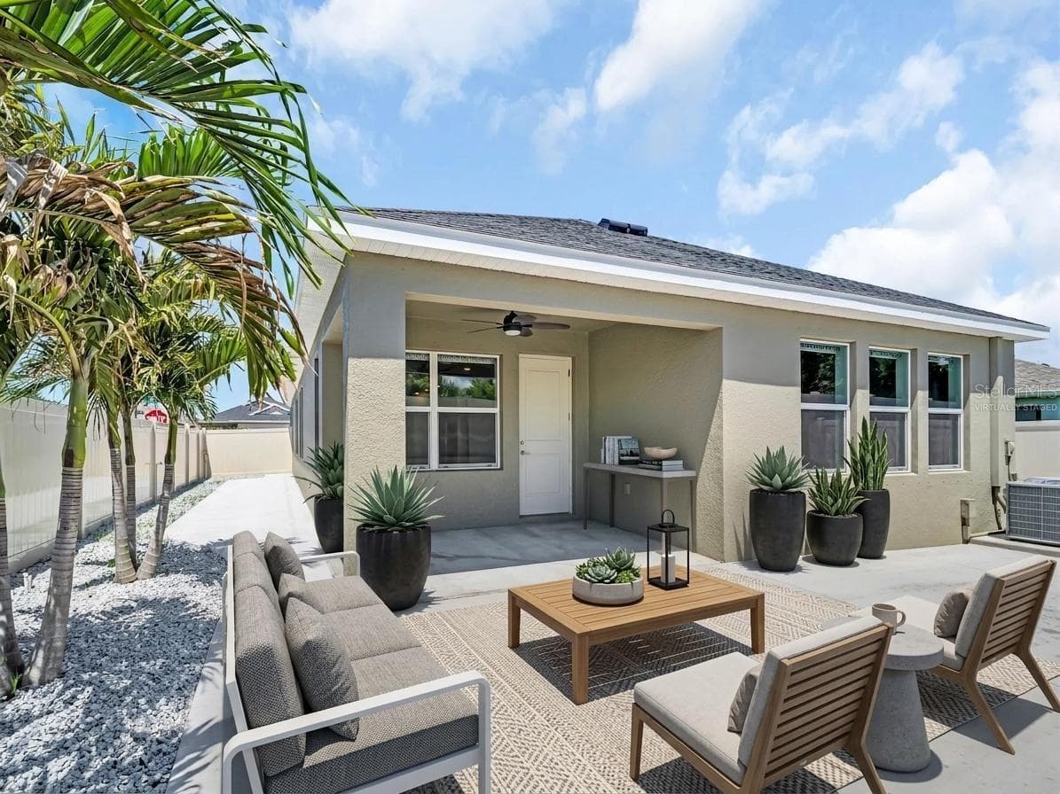 Virtually Staged - 1461 N RIVER CIR, TARPON SPRINGS