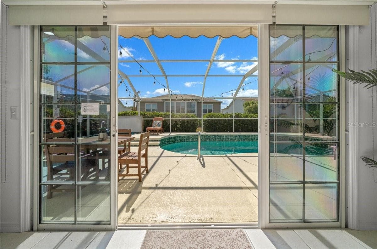 Sliding Doors to Lanai - VILLAGES OF SUMTER, THE VILLAGES