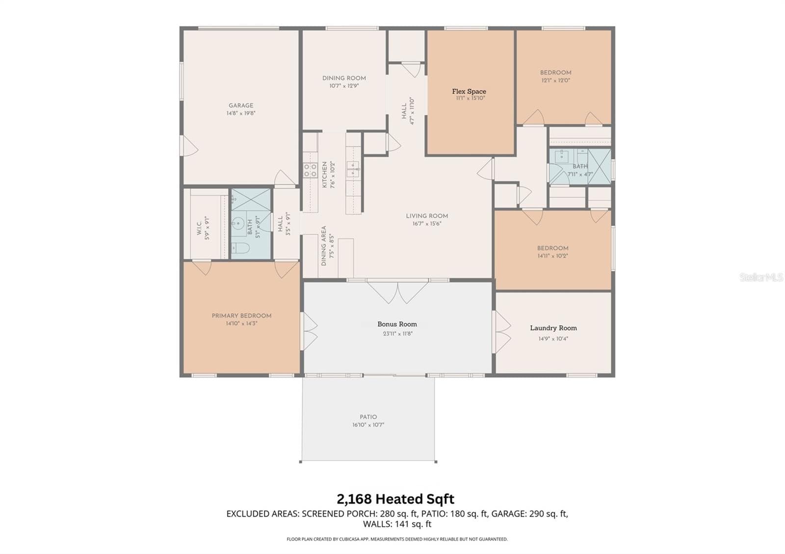 Single Family Residence at 18202 OAKDALE RD, ODESSA, photo 15 of 67