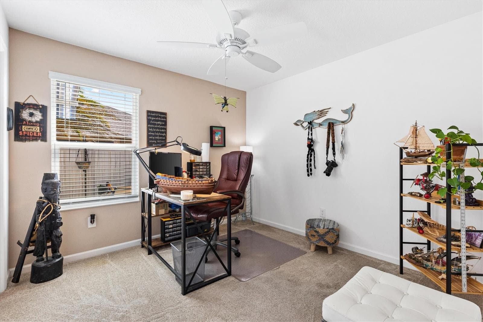 Bedroom 3 used as an office - 1773 BLACKWELL LN, THE VILLAGES