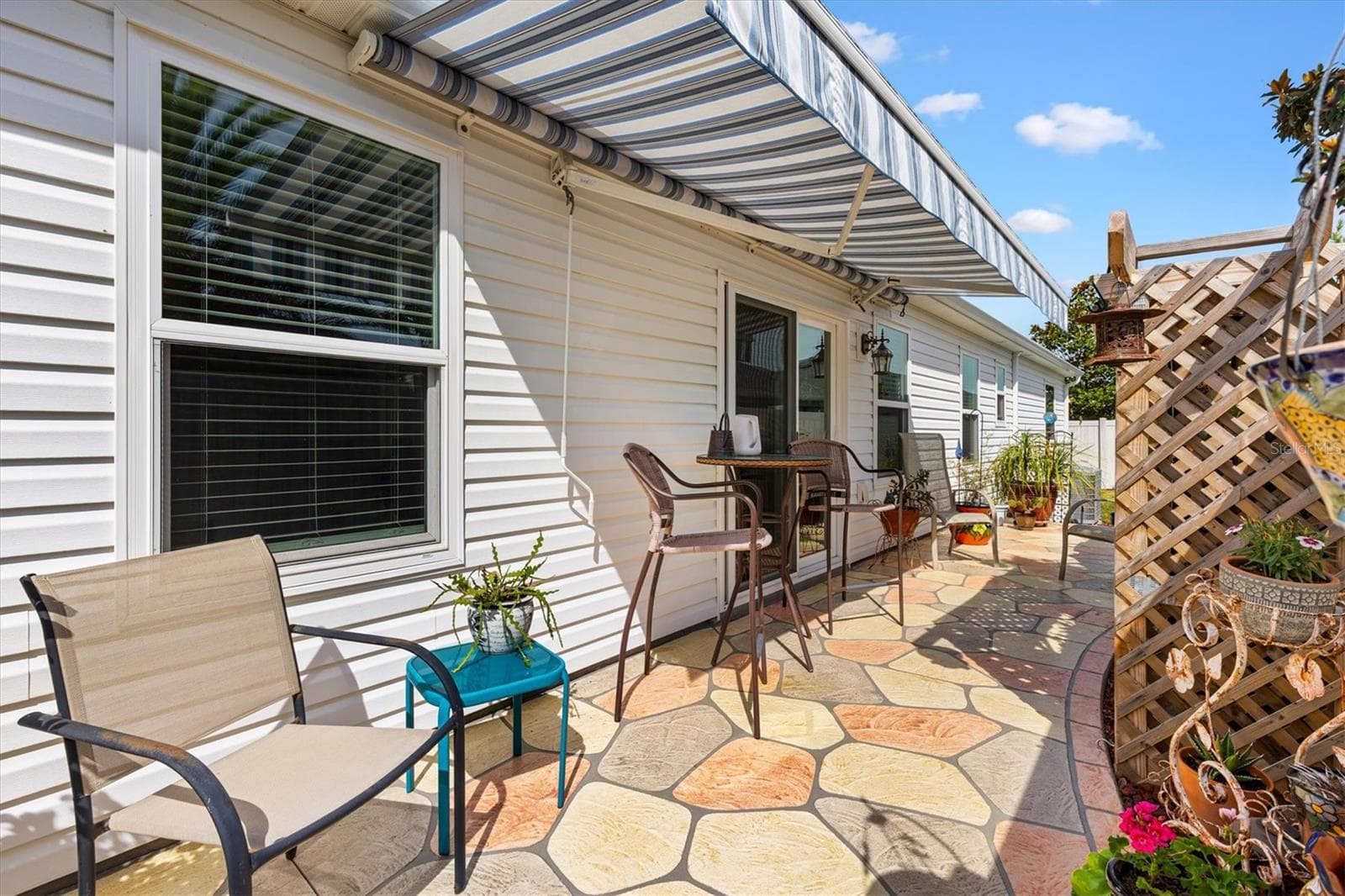 Private Patio - 1773 BLACKWELL LN, THE VILLAGES