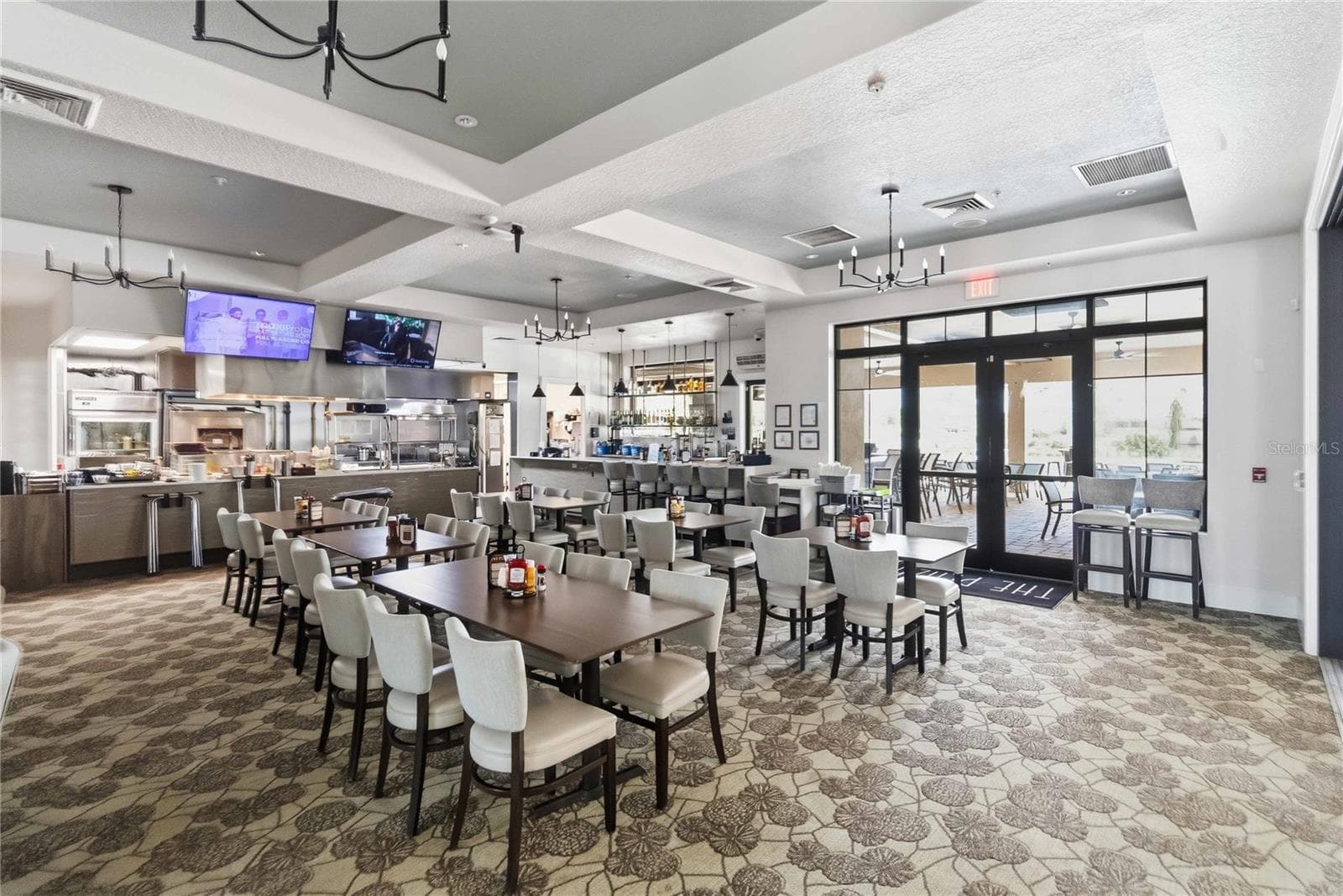 The Plaza indoor restaurant - 1361 OLYMPIC CLUB BLVD, CHAMPIONS GATE