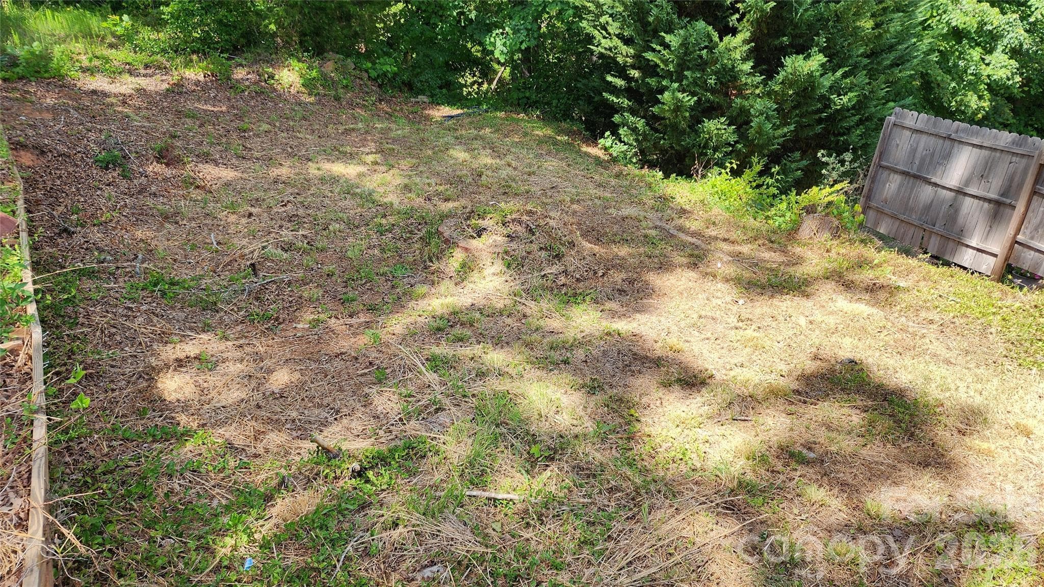 Right Side Yard - 200 Park Place, Morganton
