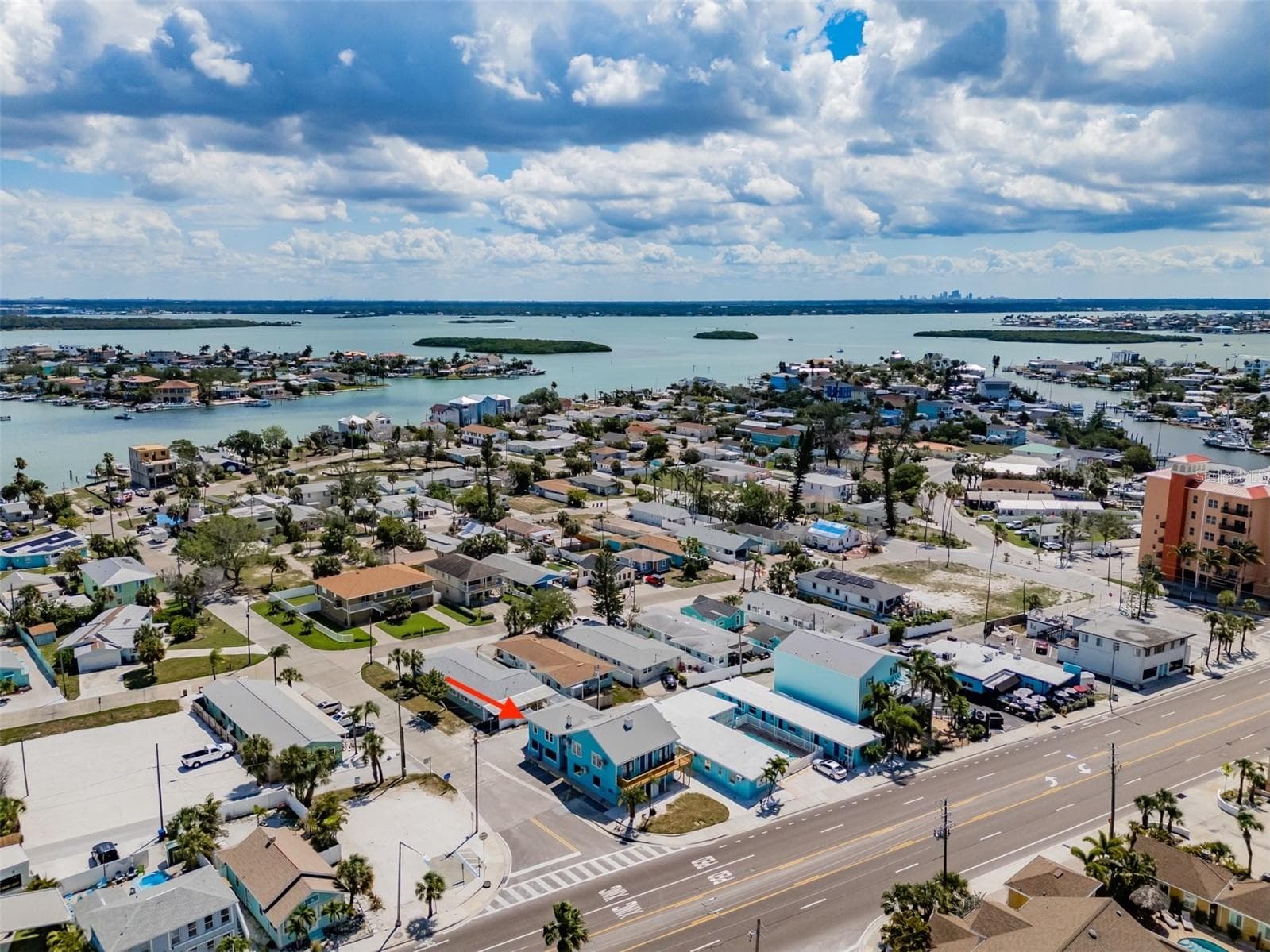 Intercoastal to the east - 13343 GULF BLVD #14, MADEIRA BEACH