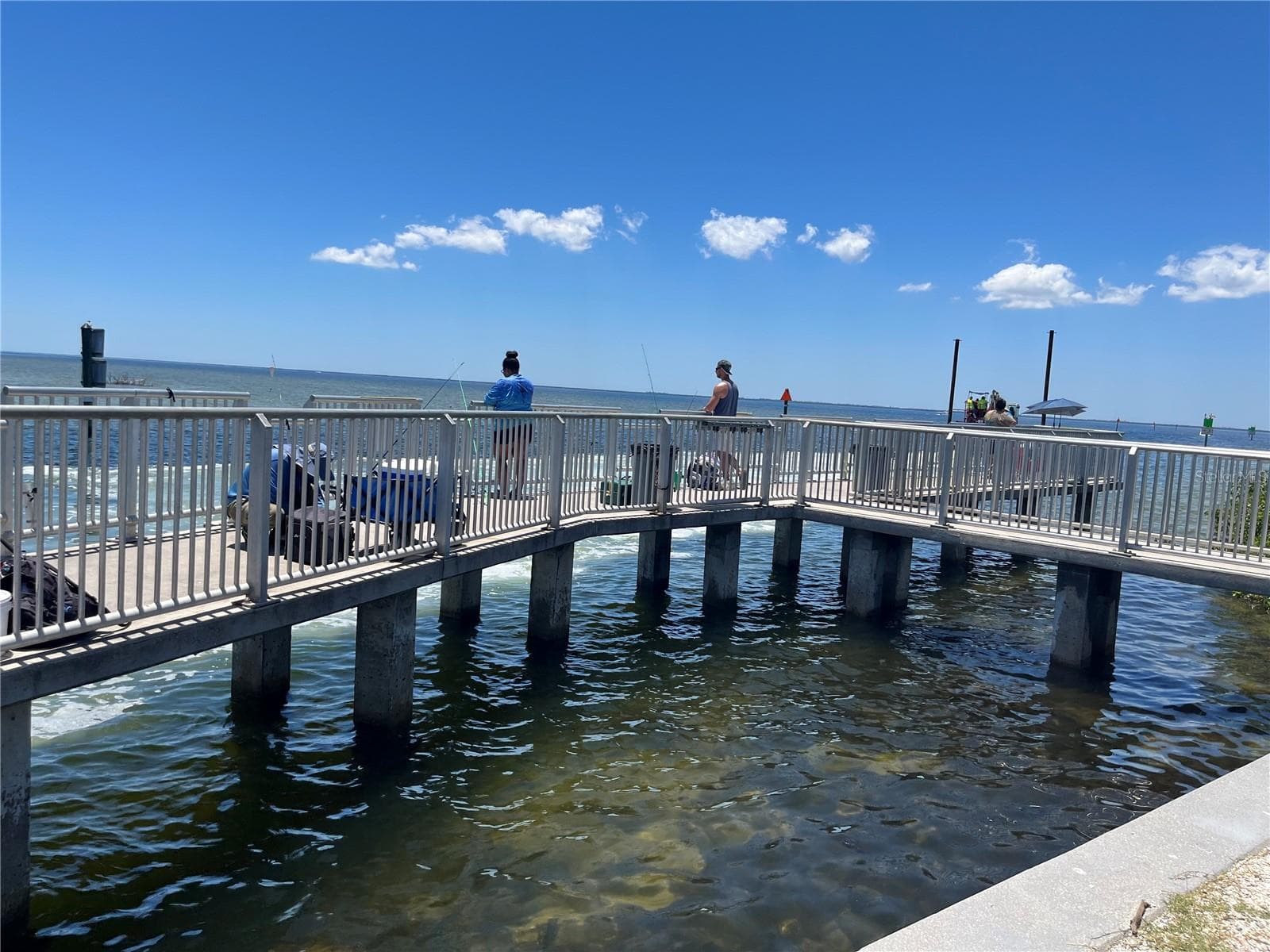 Ponce De Leon Park fishing pier. Just one mile from Points West Condos - 101 N MARION CT #213, PUNTA GORDA