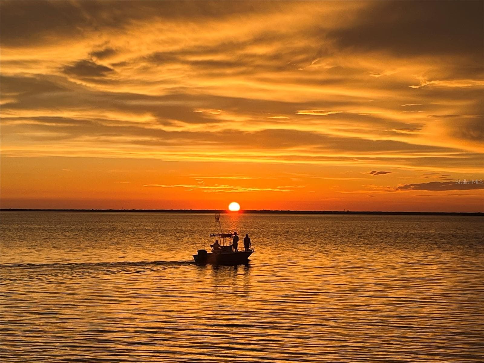Sunset from Fisherman's Village - 101 N MARION CT #213, PUNTA GORDA
