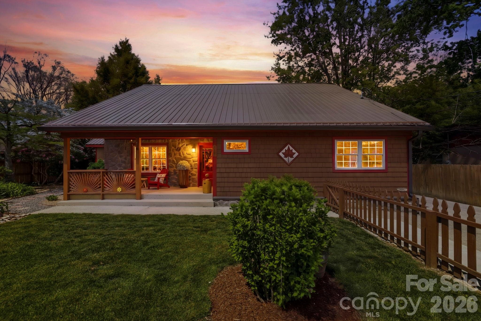 Front of Main house - Black Mountain