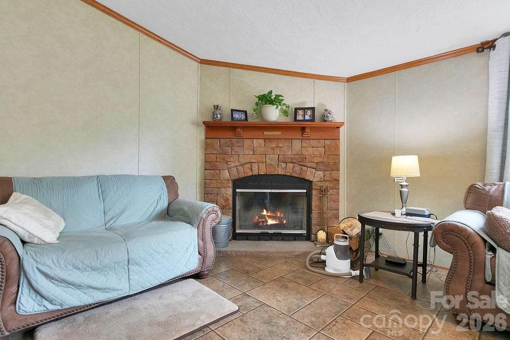 Spacious Living Room - 111 Wild Hog Creek Road, Rosman