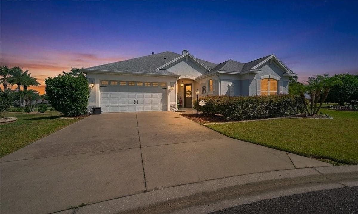 Twilight Shot - 1606 SNELLING AVE, THE VILLAGES