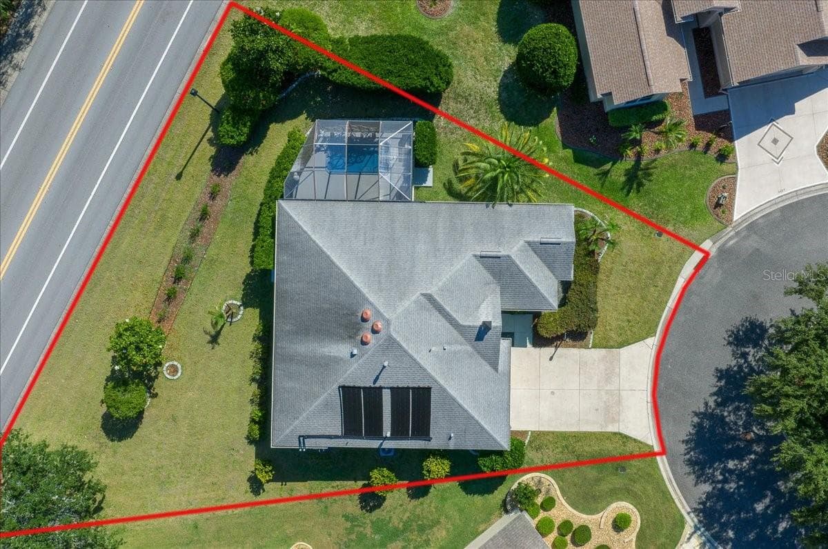 Aerial View - 1606 SNELLING AVE, THE VILLAGES