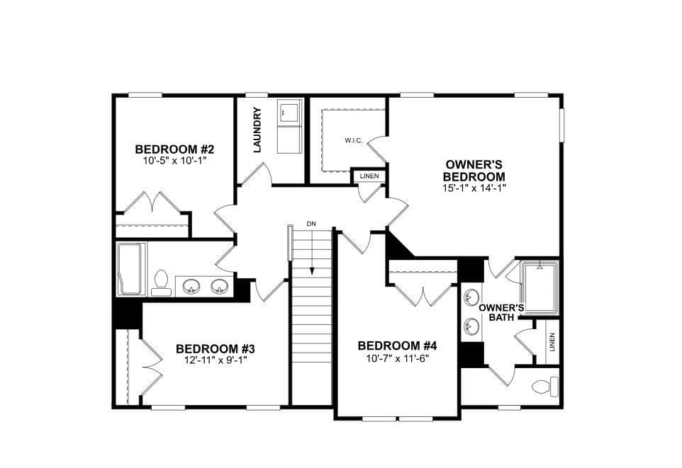 Second floor - 1414 Bucknell Street, Wingate