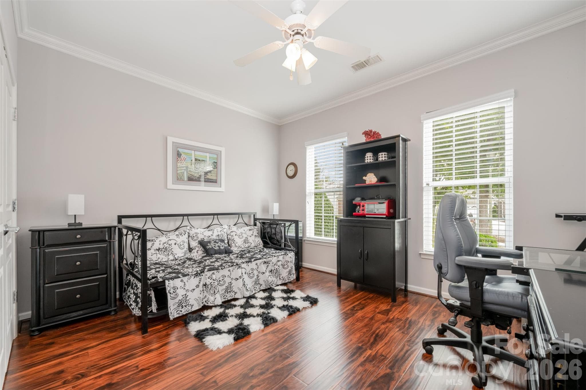 2nd front bedrrom used as an office - 43041 Mimosa Court, Fort Mill