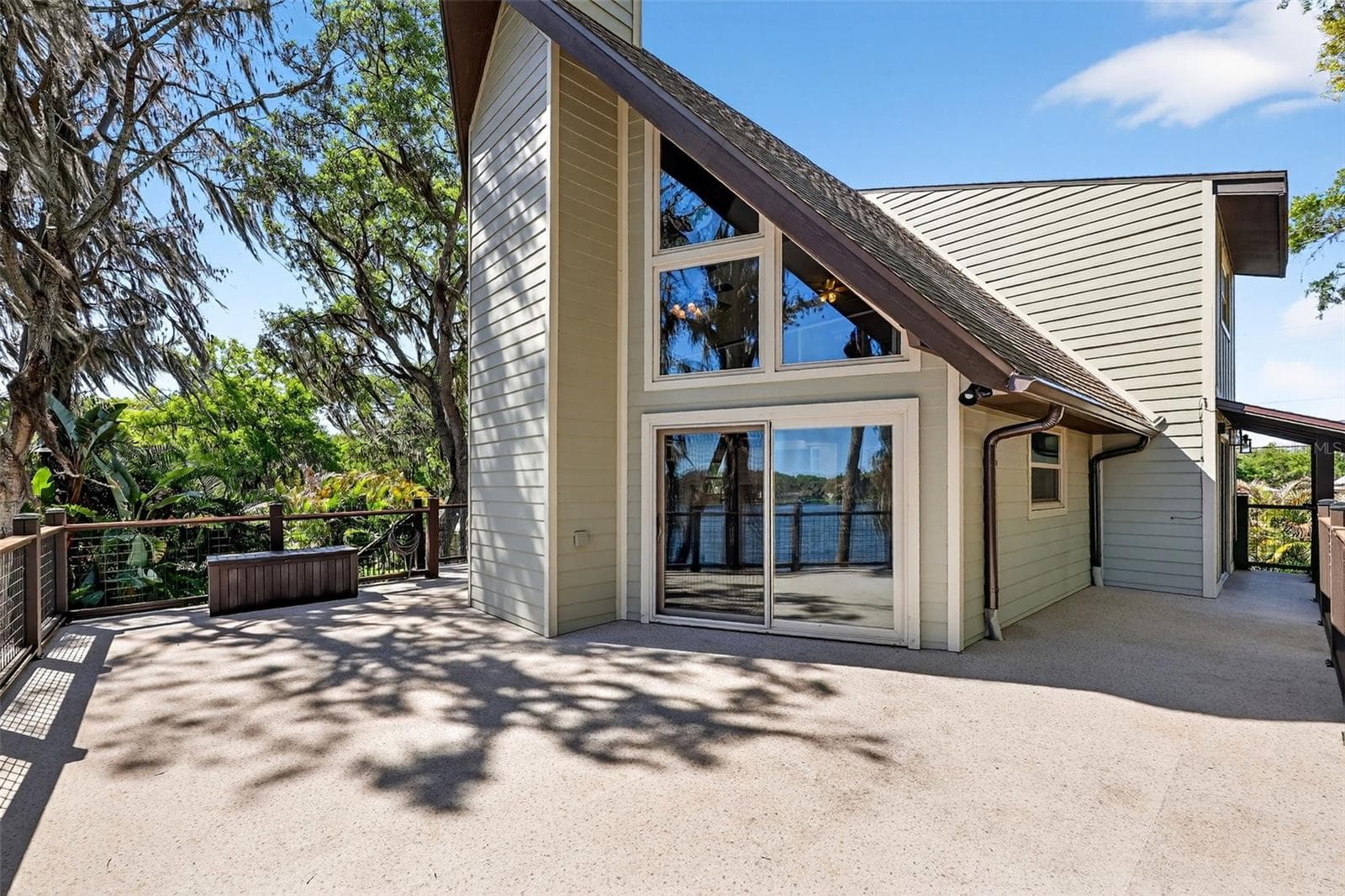 Wrap-around deck to second floor - 19801 GUNN HWY, ODESSA