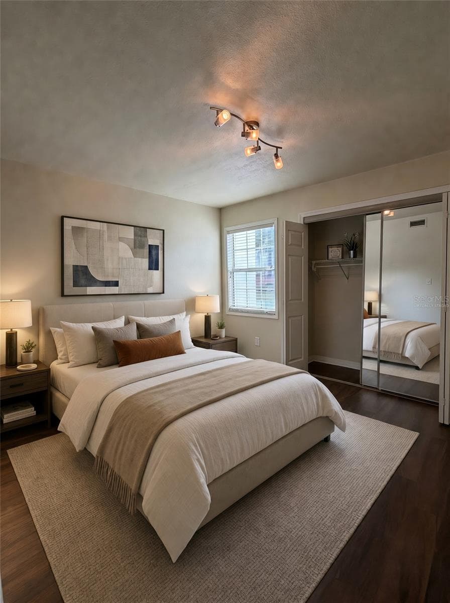Virtually staged Second Bedroom. - 3815 N OAK DR #G71, TAMPA