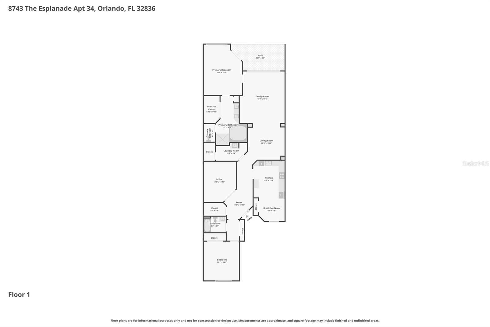 Condominium at 8743 THE ESPLANADE #34, ORLANDO, photo 43 of 71