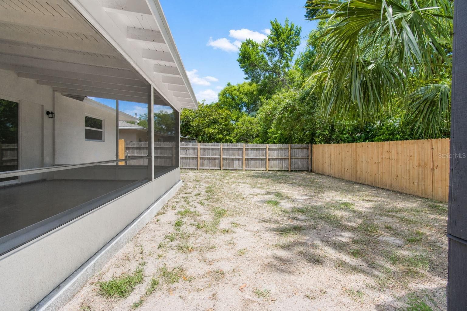 Private backyard - 7162 CAMBRIDGE ST, SPRING HILL