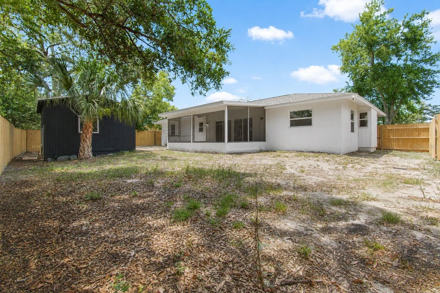 Private backyard - 7162 CAMBRIDGE ST, SPRING HILL