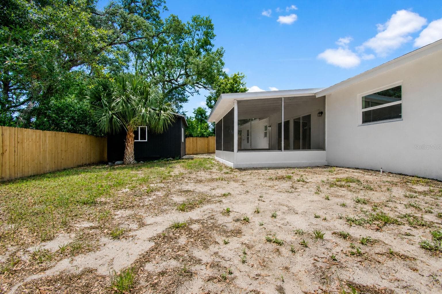 Private backyard - 7162 CAMBRIDGE ST, SPRING HILL