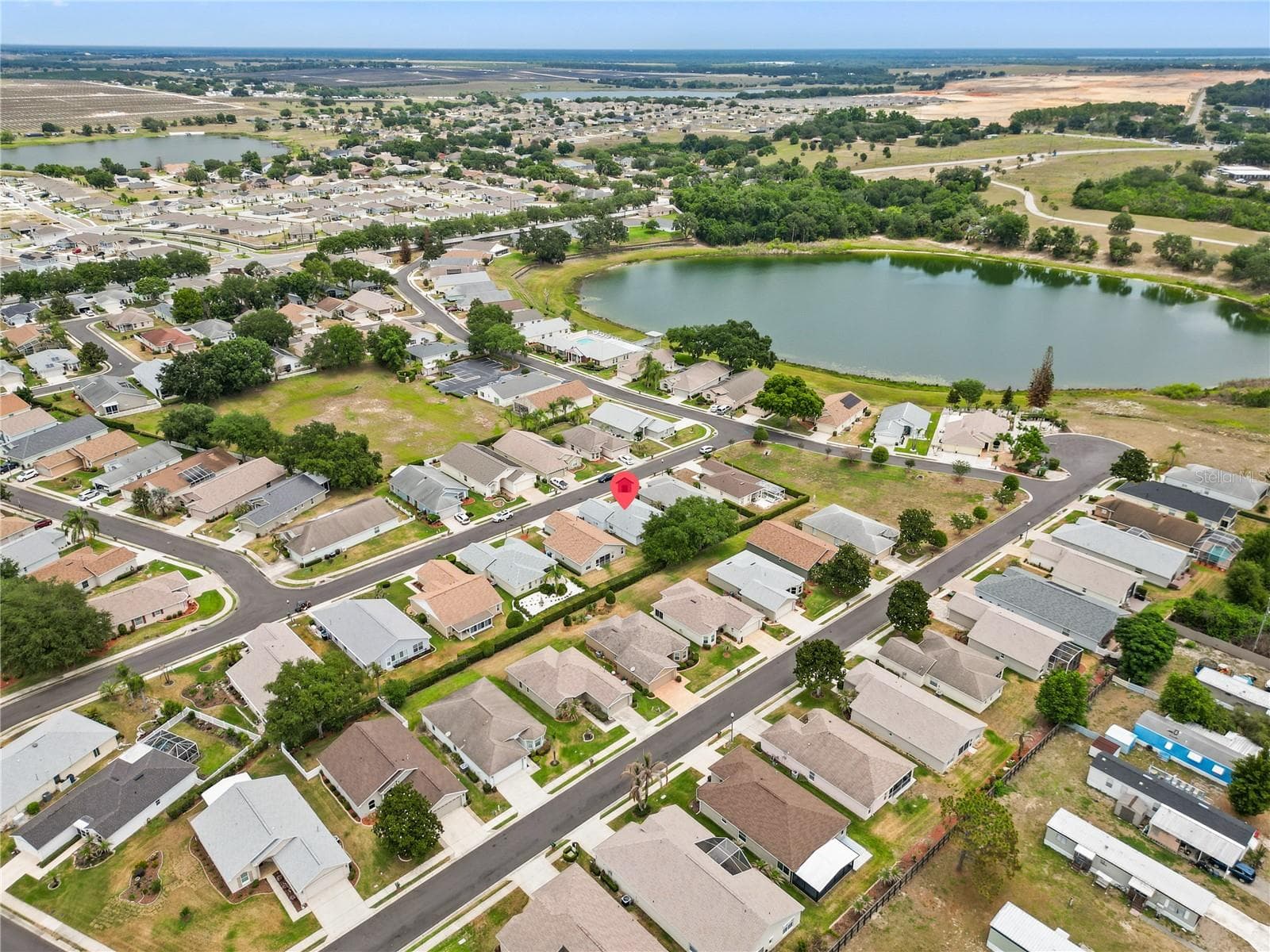 Aerial View - 241 LOURDES ST, LAKE WALES