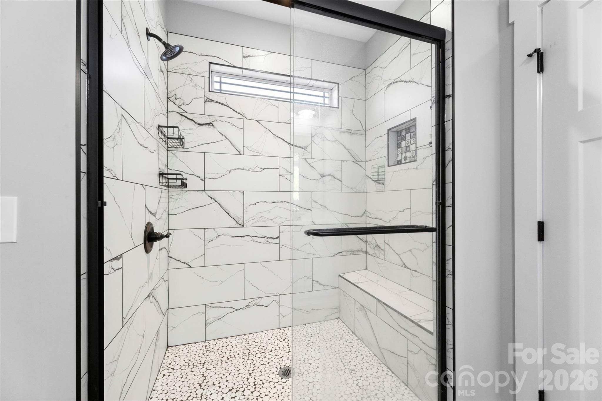 Custom Tile Shower - 219 Prospect Church Road, Albemarle