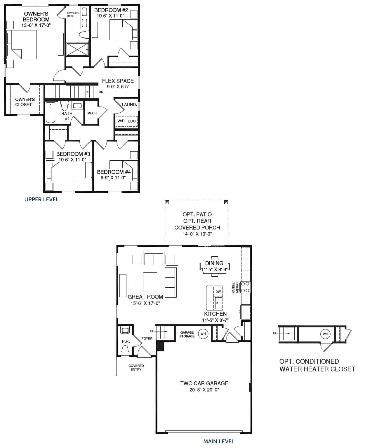 Sequoia Floor Plan - 13115 Architecture Court, Charlotte