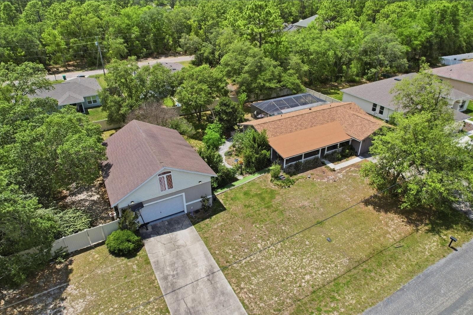 The whole corner is yours! - 8720 N TROJAN DR, CITRUS SPRINGS