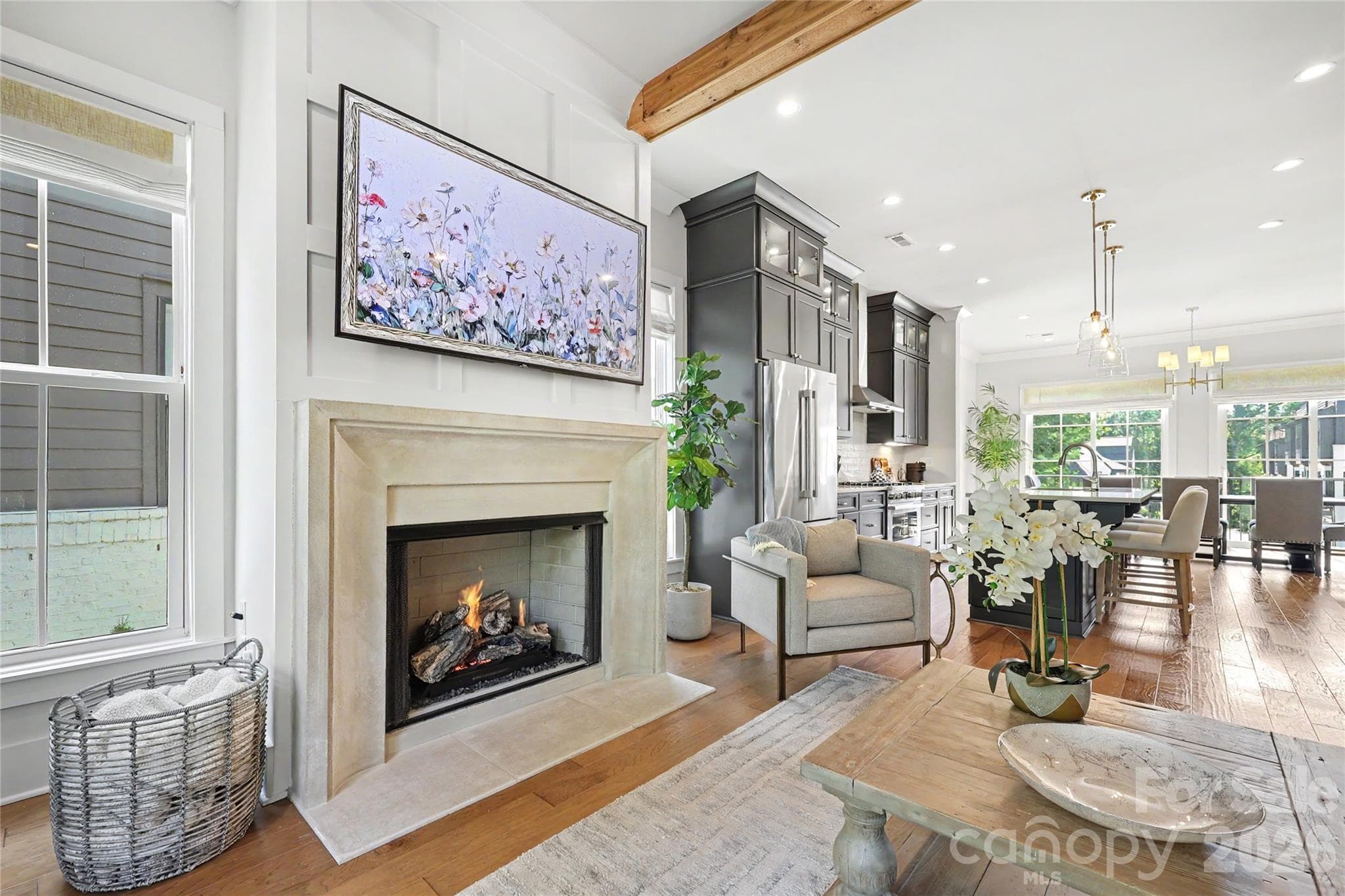 Gas Fireplace - 2123 Nolen Ridge Avenue, Charlotte
