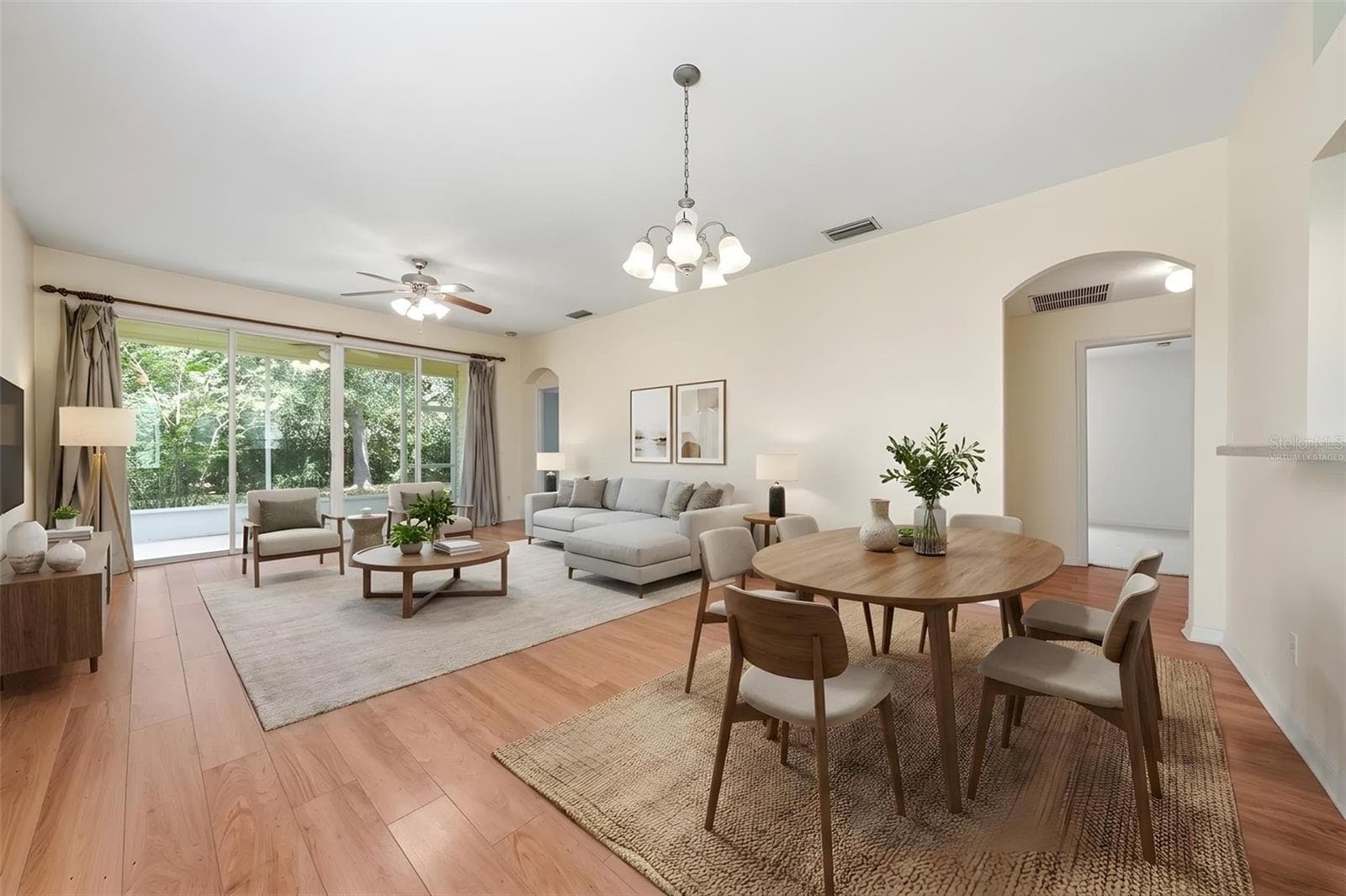 Living Room *Virtually Staged - 4962 RAINBOW TROUT RD, TAVARES