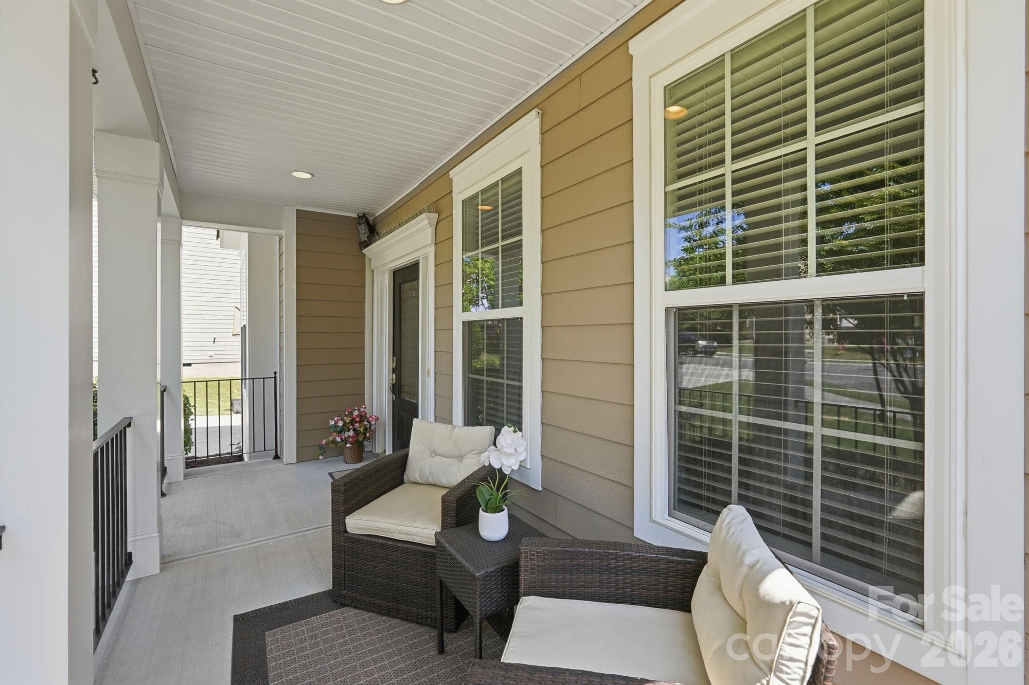 Rocking Chair front porch - 1413 Screech Owl Road, Waxhaw