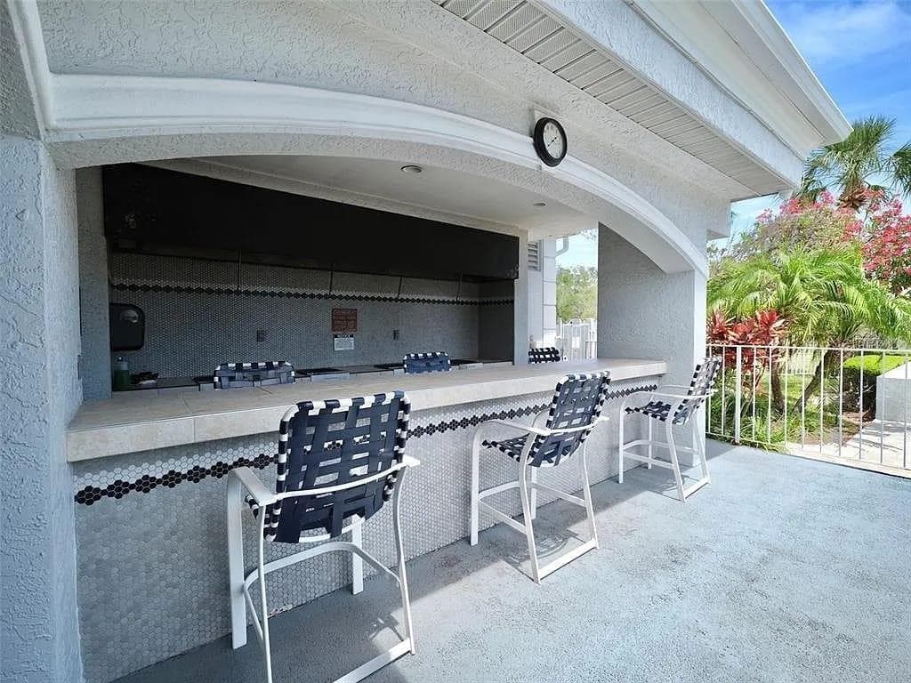Outdoor Kitchen/Grill - 2333 FEATHER SOUND DR #A208, CLEARWATER