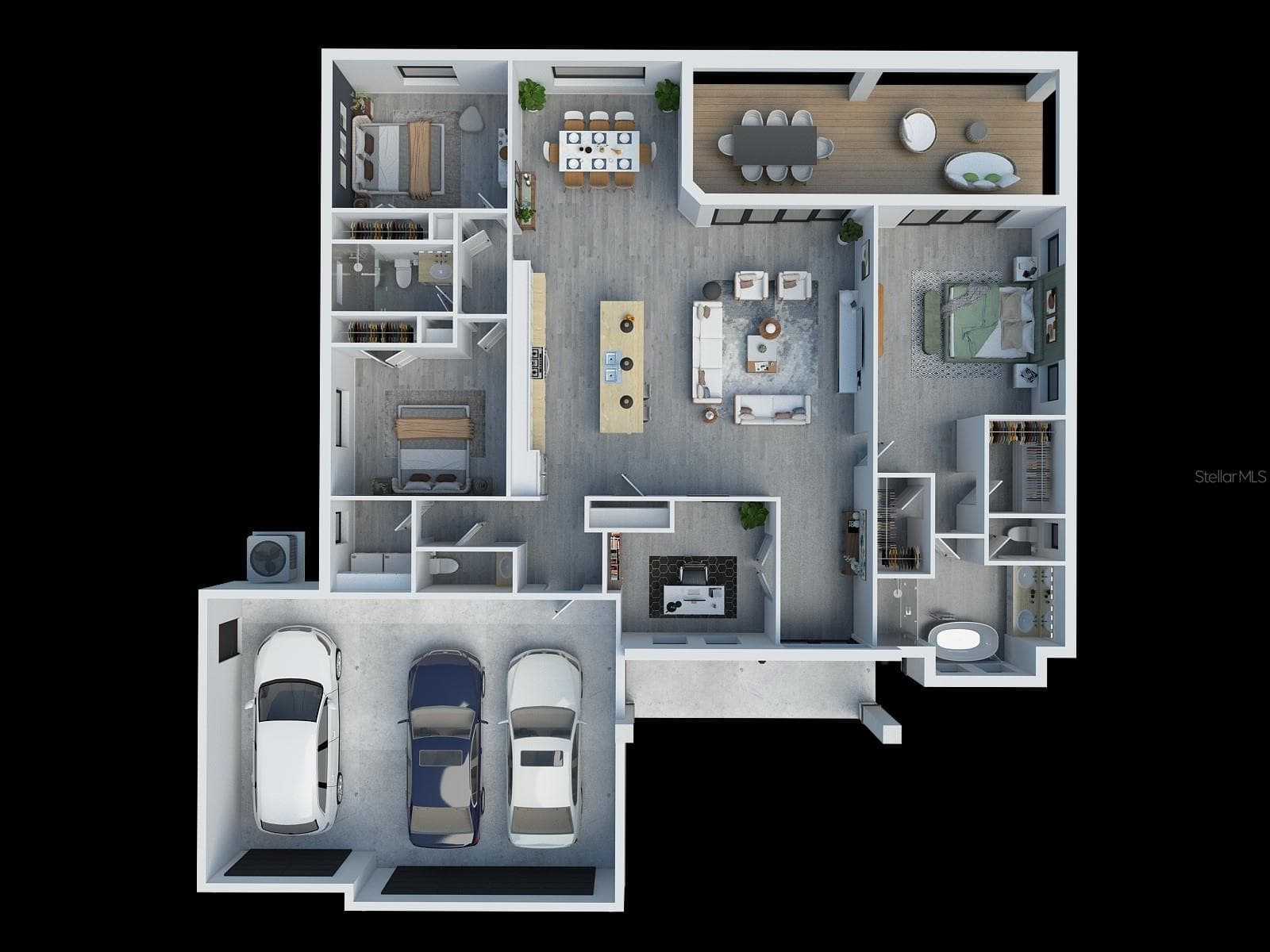 Proposed Project Rendering Layout - ROTONDA WEST PINE VLY, ROTONDA WEST