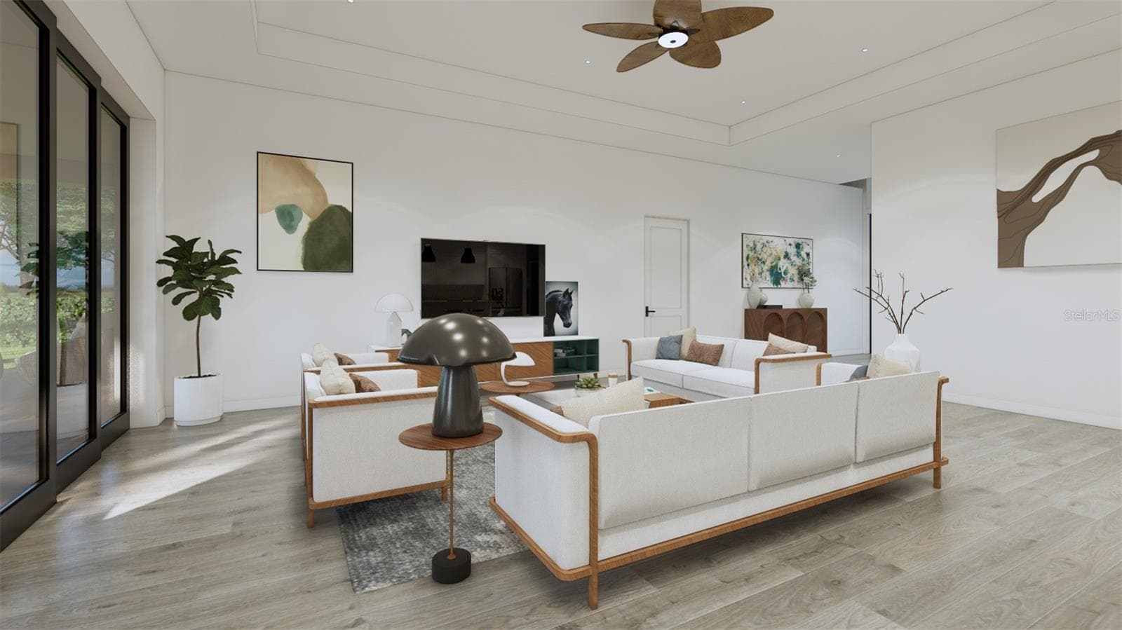 Proposed Project Rendering Living 4 - 91 S BRIG CIR S, PLACIDA