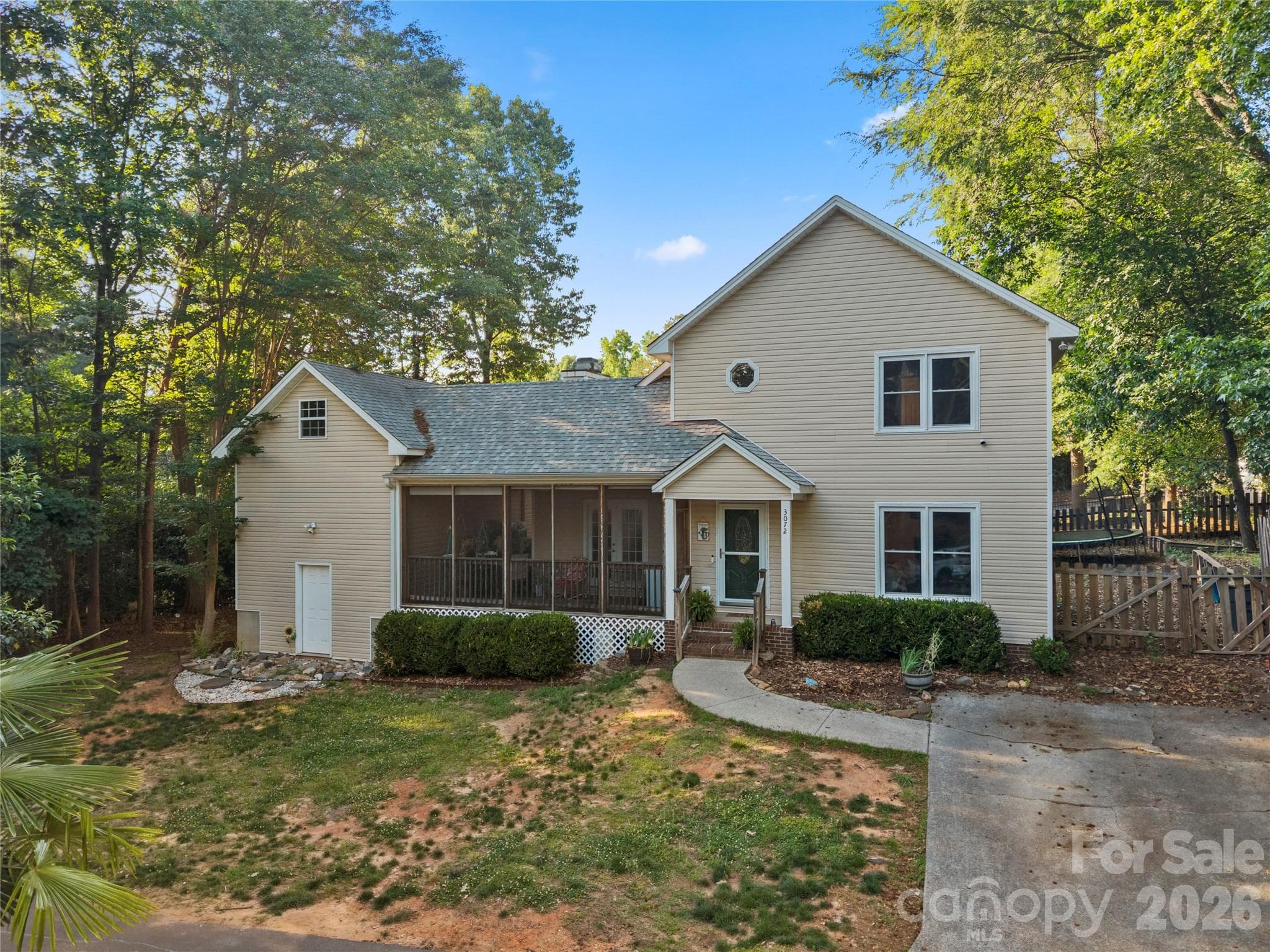 3072 Point Clear. Main home on the right apartment pictured with own entry way on left - Tega Cay