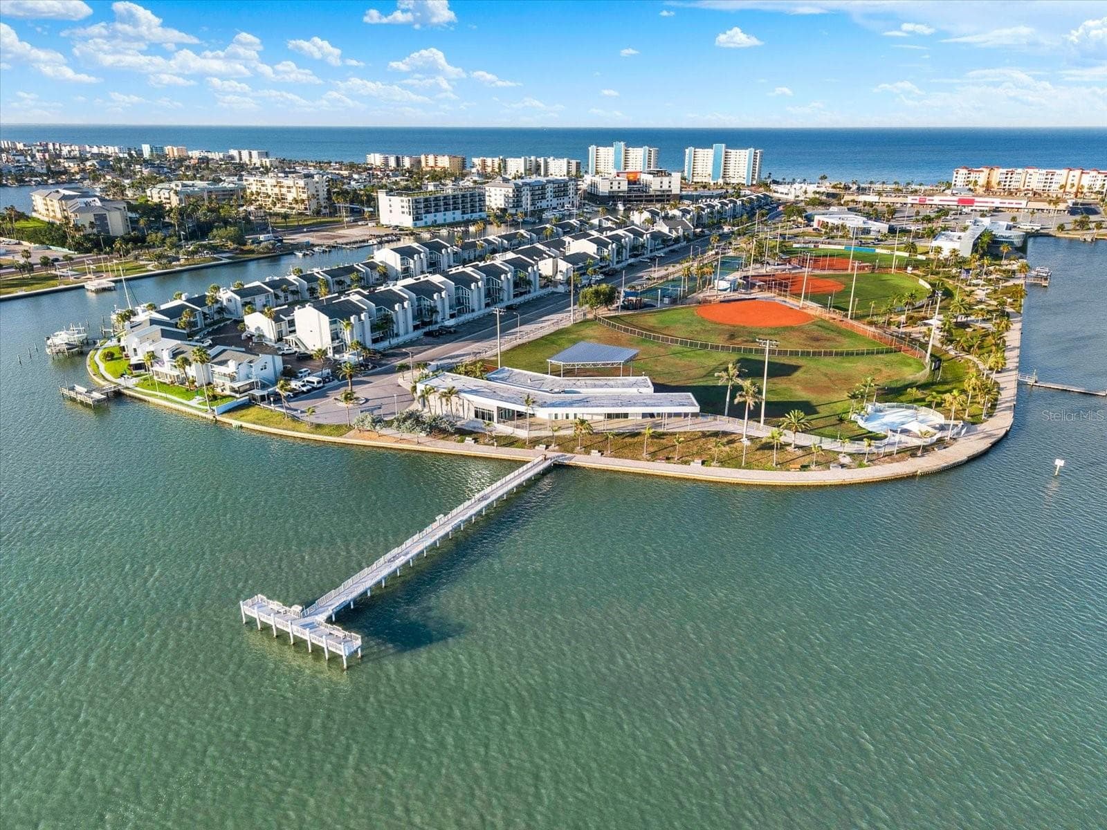 Aerial - 169 MEDALLION BLVD #E, MADEIRA BEACH