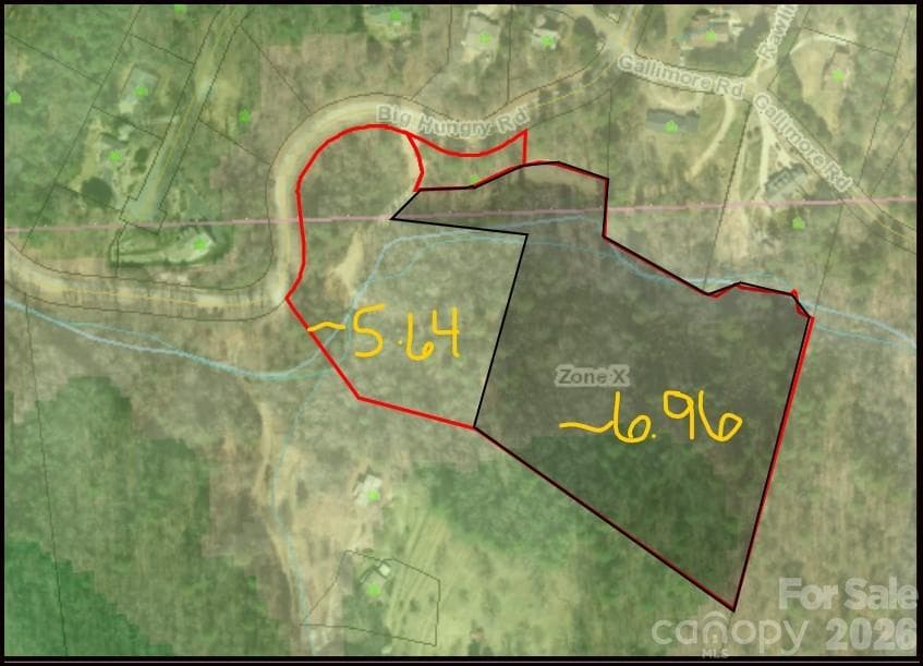 Fishing down the road, hiking and mountain biking on your own property... buy part or all! - 0 Big Hungry Road, Flat Rock