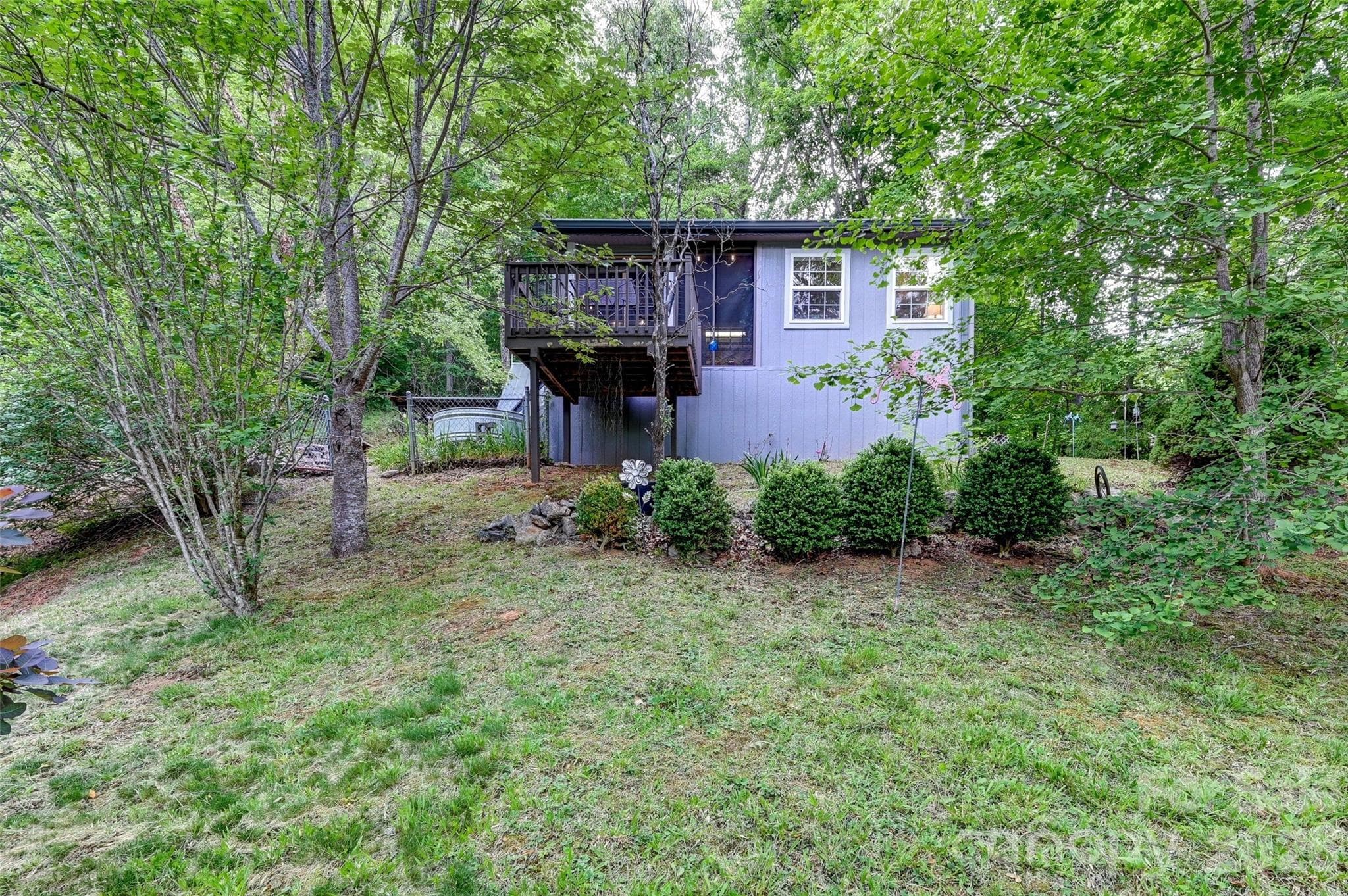Front Yard in Spring - 90 Davidson Gap Road, Leicester