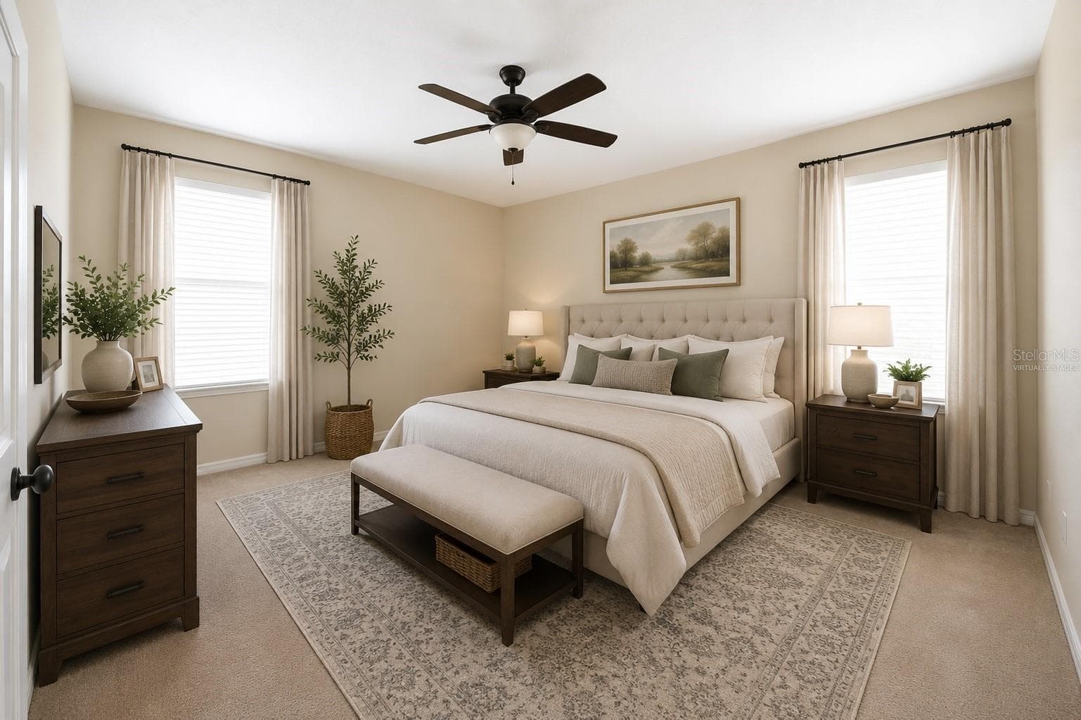 Primary Bedroom (Virtually Staged) - 10026 WEATHERS LOOP, CLERMONT