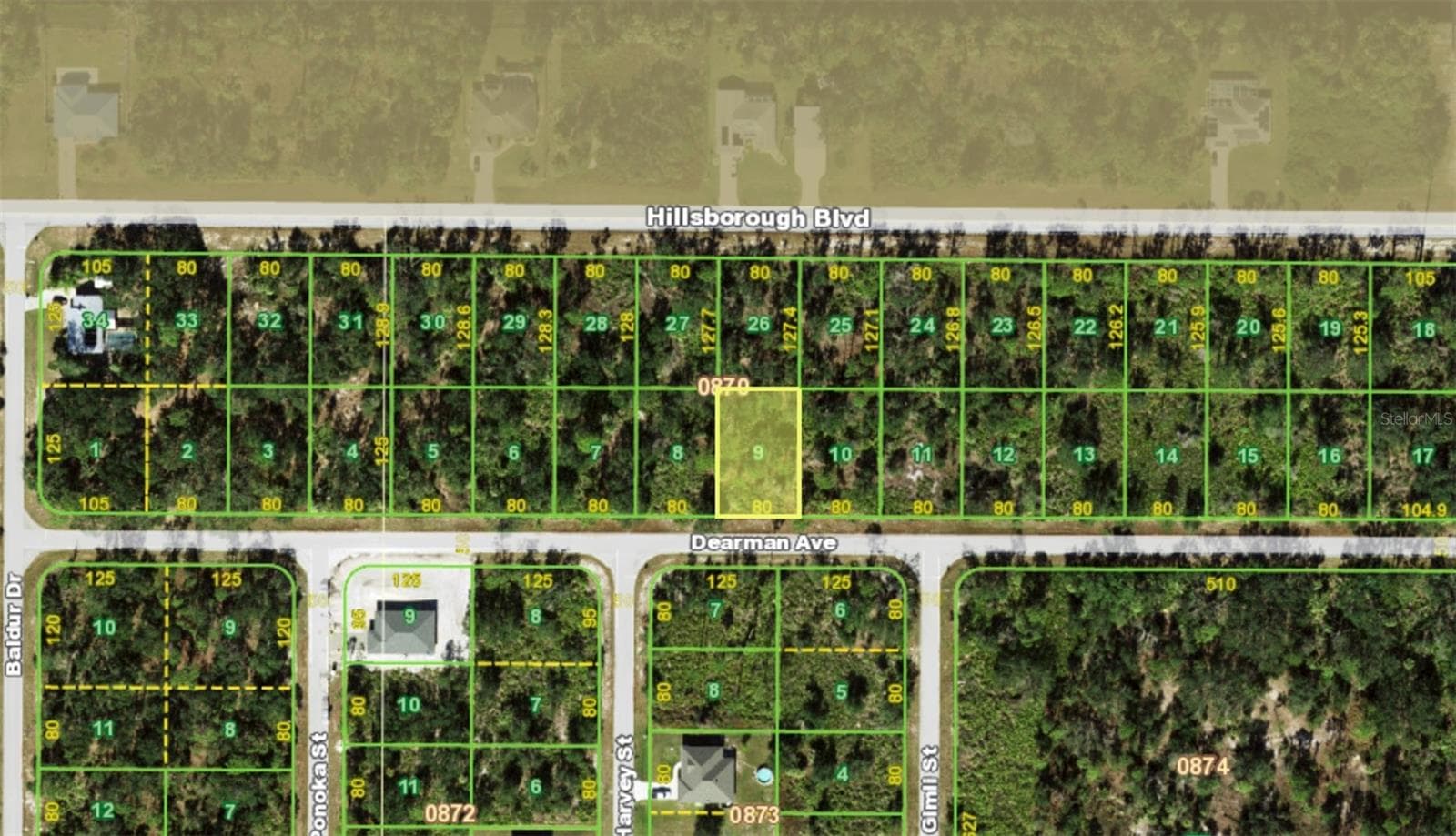 Land at 21036 DEARMAN AVE, PORT CHARLOTTE, photo 5 of 13