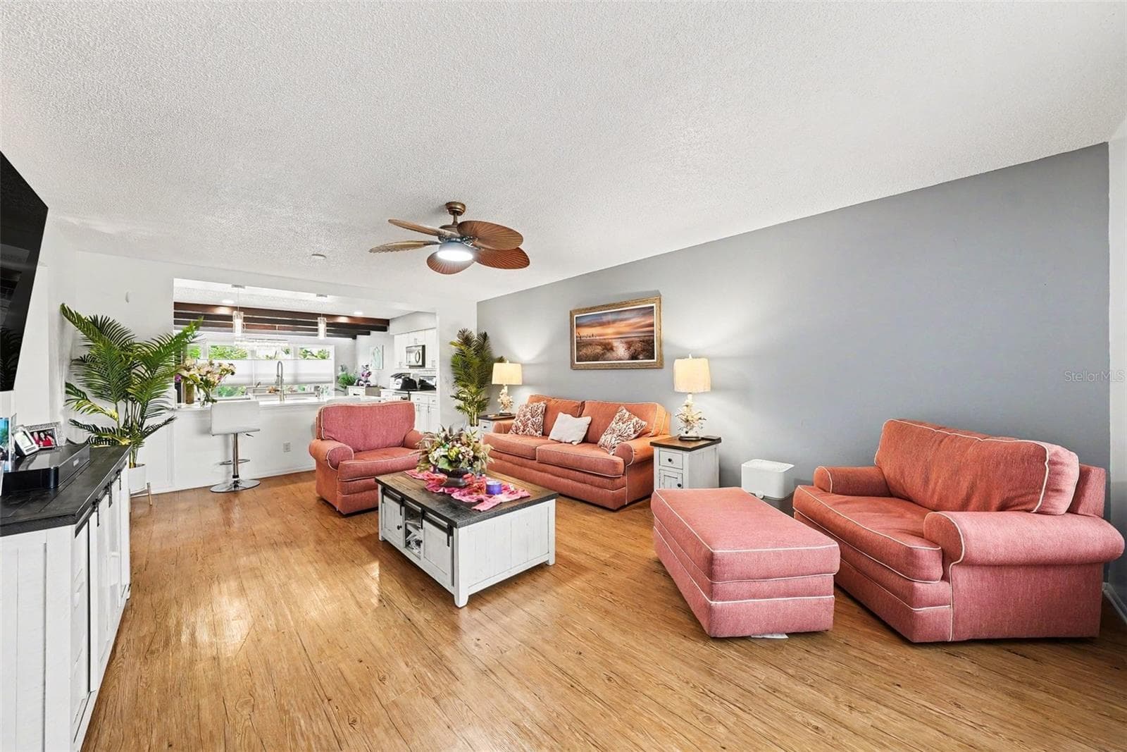 Living Room from Front Entry - 2284 PHILIPPINE DR #69, CLEARWATER