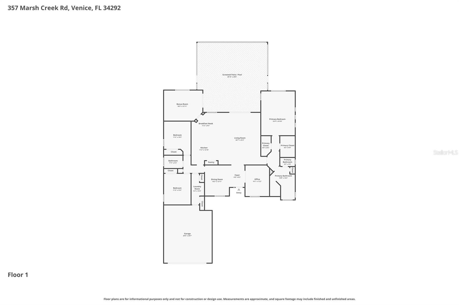 Single Family Residence at 357 MARSH CREEK RD, VENICE, photo 70 of 70