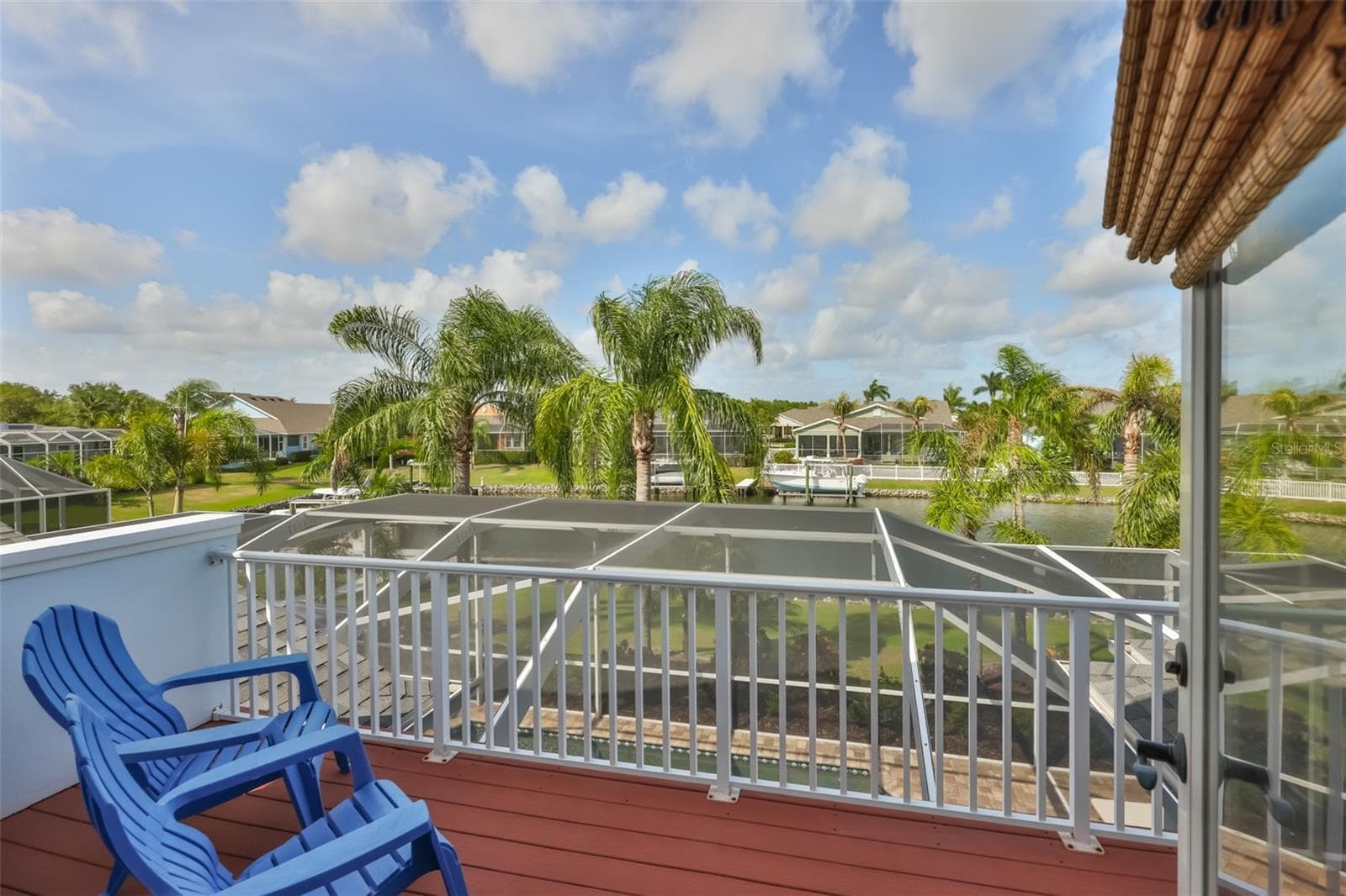 south south/west facing balcony for great sunset views - 5318 LOON NEST CT, APOLLO BEACH