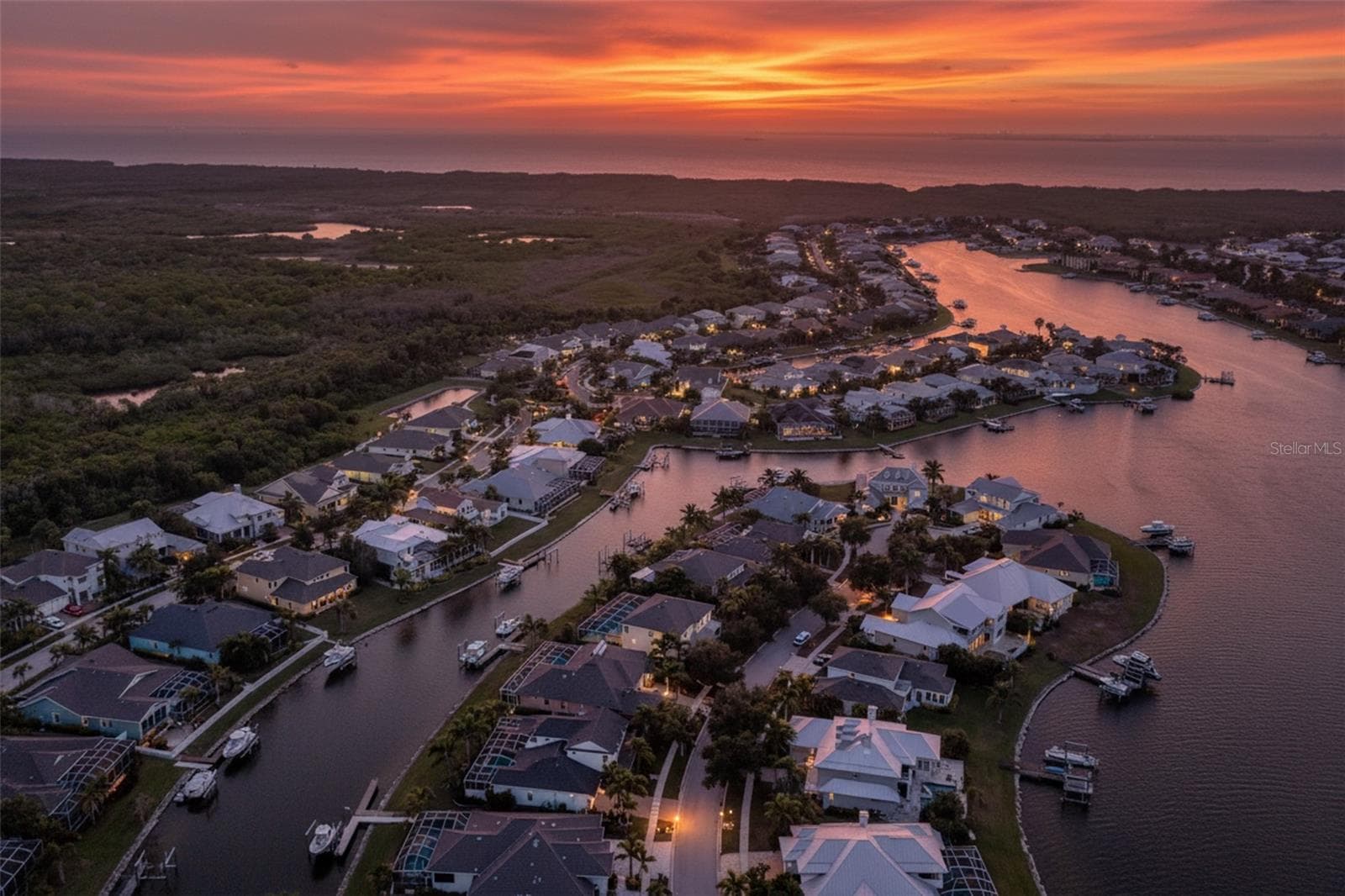 Virtual Evening Depiction - 5318 LOON NEST CT, APOLLO BEACH