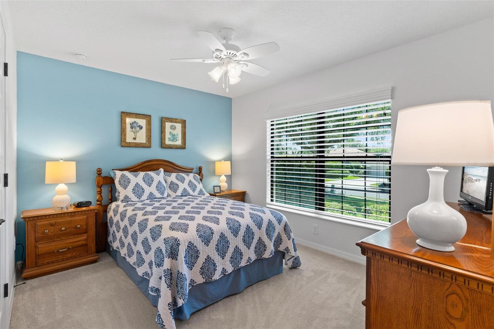 Bedroom Two with large window ...Love it! - 6115 LANDINGS BLVD, LADY LAKE
