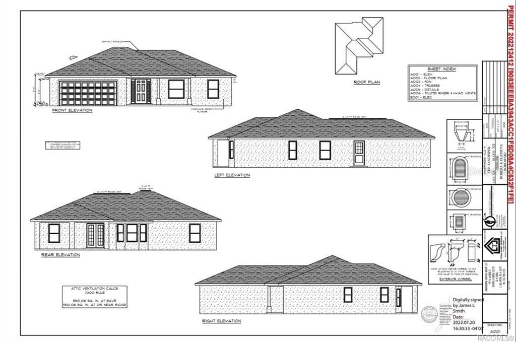 Single Family Residence at 4452 E REJOICE ST, INVERNESS, photo 43 of 46