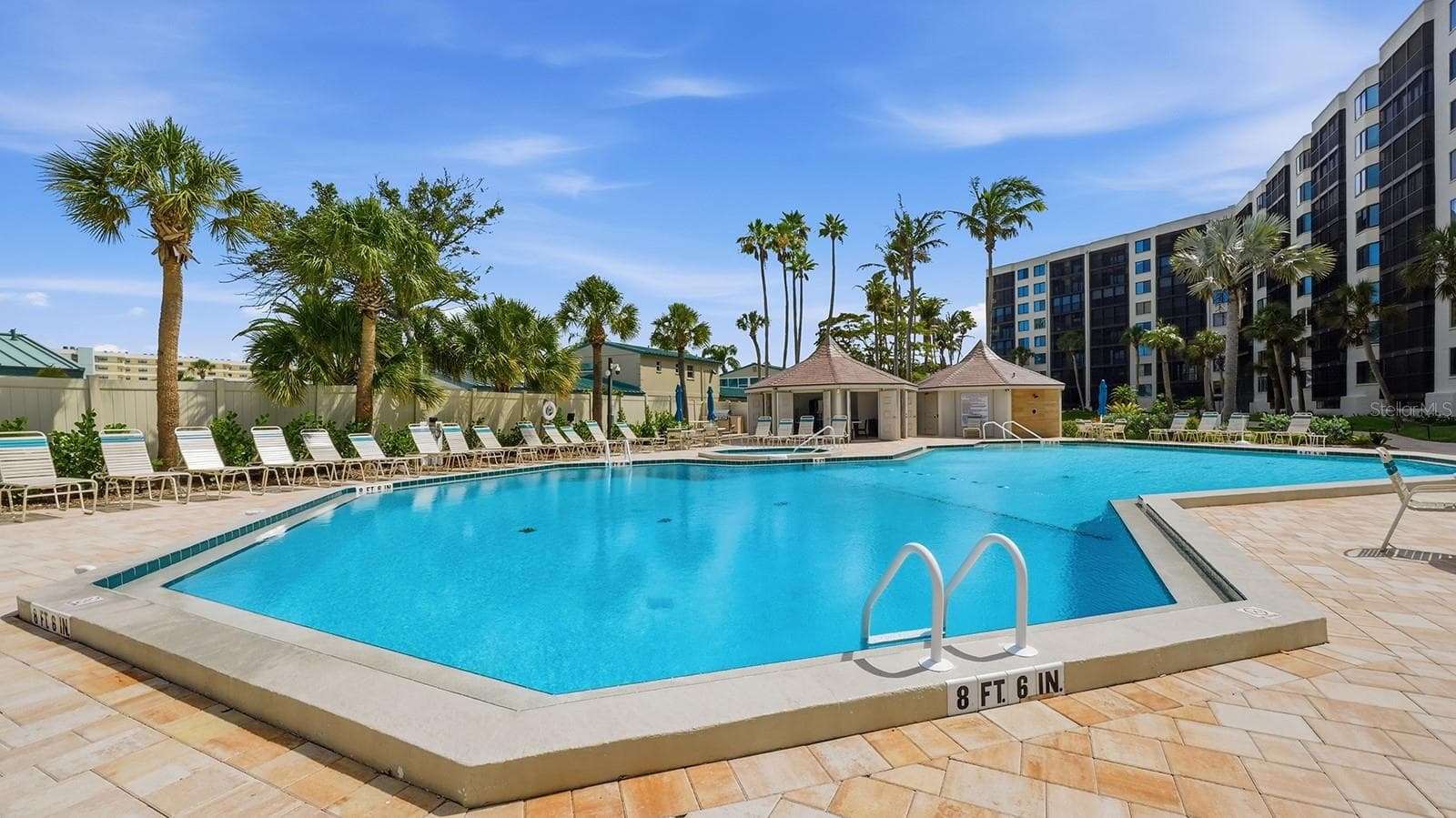 Beachfront Pool with Spa - 5880 MIDNIGHT PASS RD #907, SARASOTA
