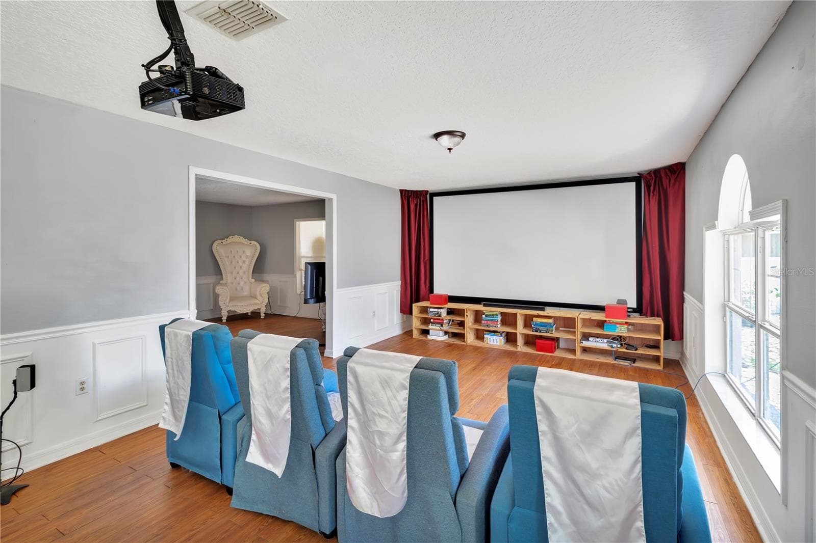 Media Room - 7642 PARK HILL AVE, LEESBURG